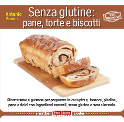 Senza glutine: pane, torte e biscotti
